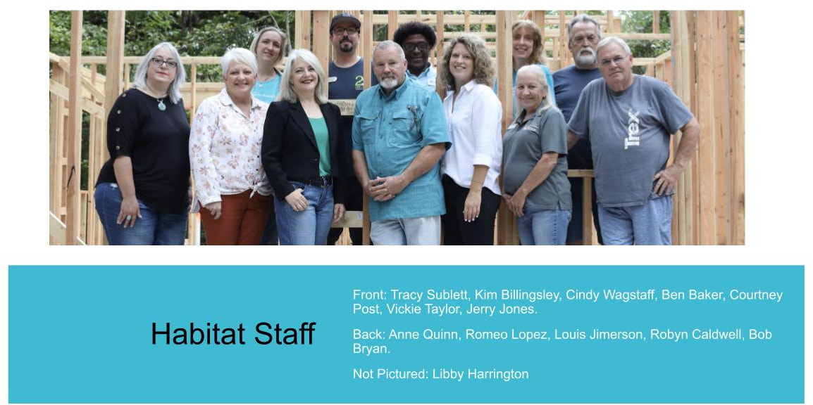 Photo of Garland County Habitat for Humanity staff.